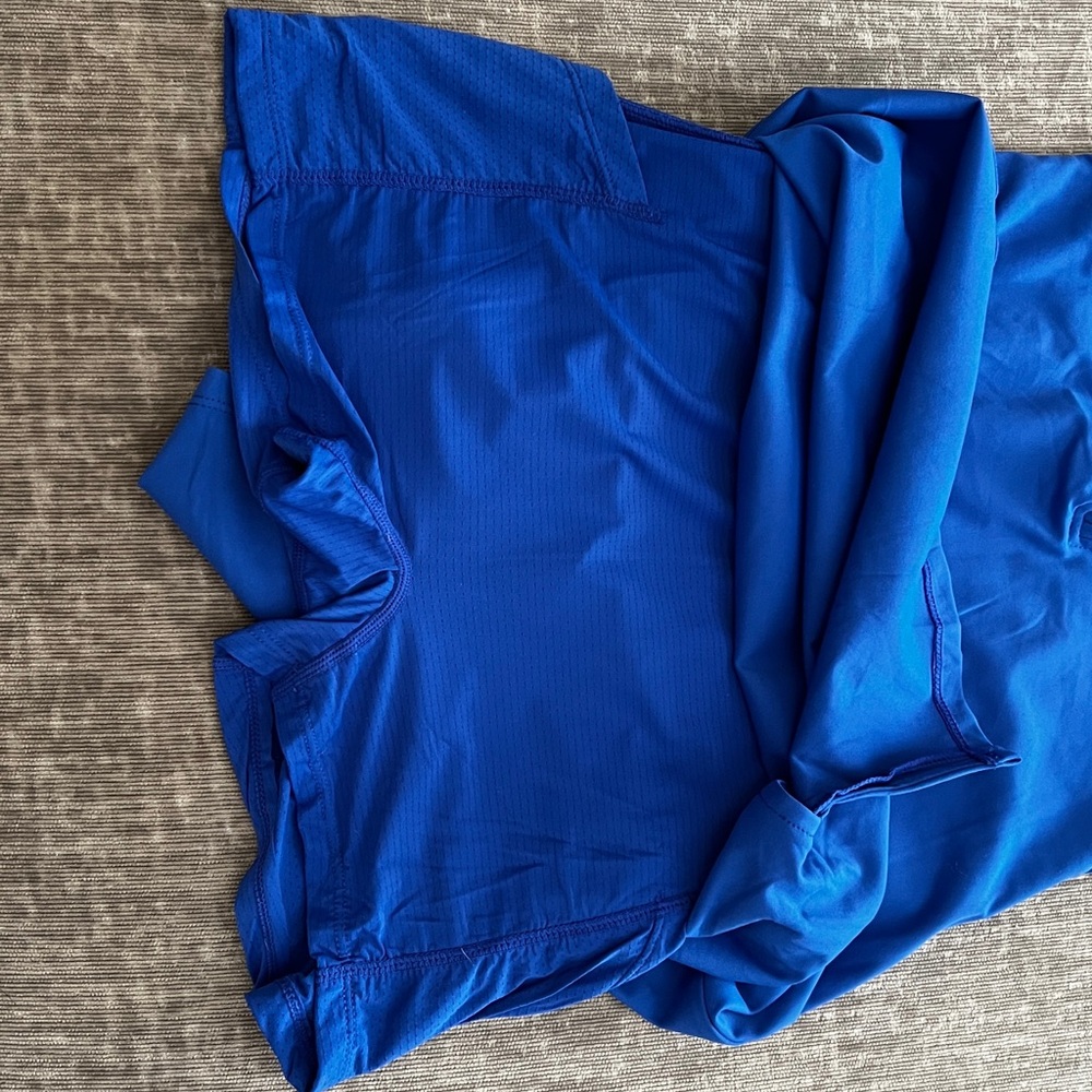 Royal blue tennis athletic dress - Picture 4 of 4